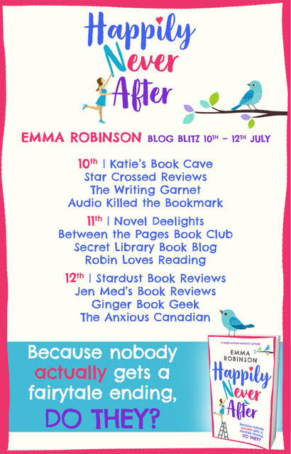 happily never after blog tour poster