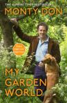 Monty Don in his garden with his retriever