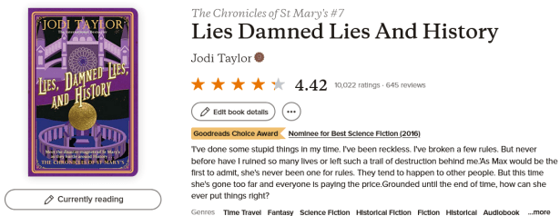 Lies Damned Lies And History (The Chronicles of St Mary…