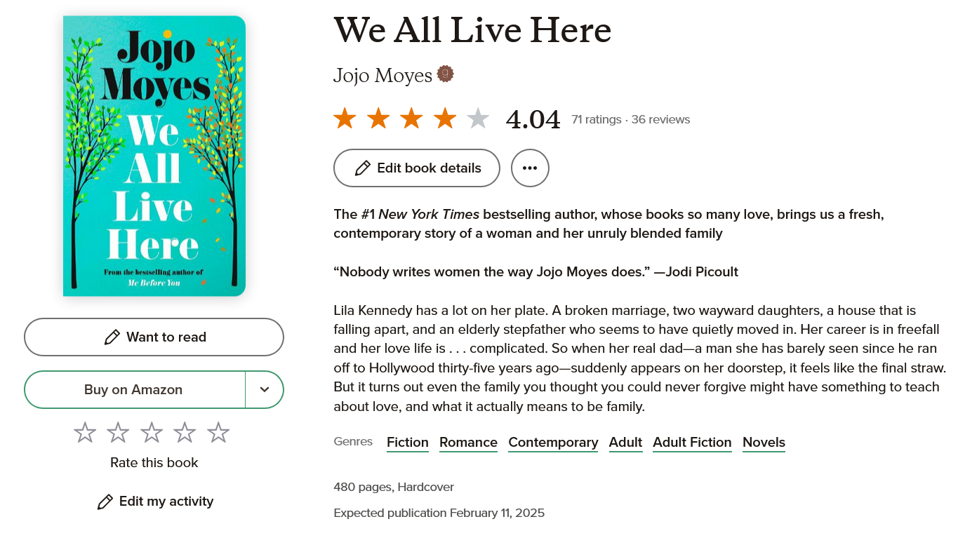Screenshot 2024-10-30 at 14-52-19 We All Live Here by Jojo Moyes Goodreads